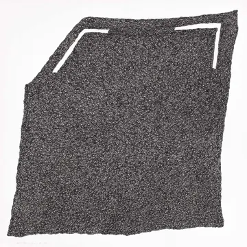 Eugen van Stiphaut: 1979, Stift auf Papier, 50 x 50cm