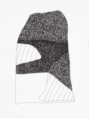 Eugen van Stiphaut: 1980, Stift auf Papier, 19 x 26cm