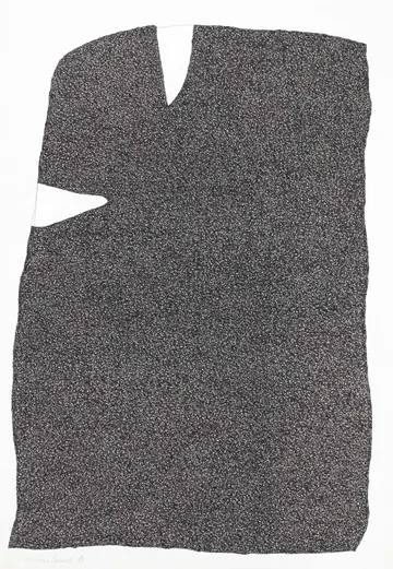 Eugen van Stiphaut: 1980, Stift auf Papier, 70 x 100cm