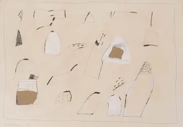 Eugen van Stiphaut: 1982, Mischtechnik, 100 x 70cm