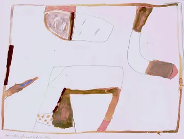 Eugen van Stiphaut: 1982, Mischtechnik, 31,5 x 24cm