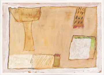 Eugen van Stiphaut: 1983, Mischtechnik, 24 x 17cm