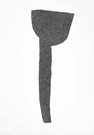 Eugen van Stiphaut: 1985, Stift auf Papier, 70 x 100cm