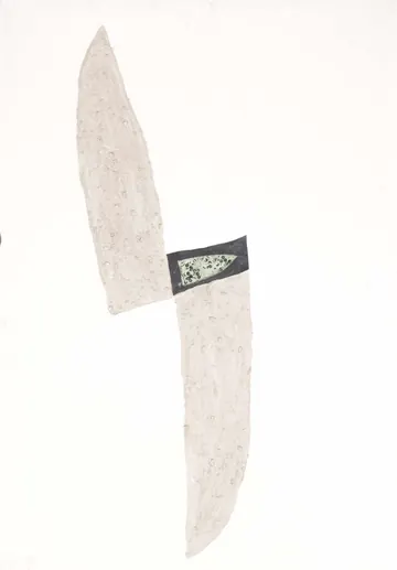 Eugen van Stiphaut: 1986, Mischtechnik, 70 x 100cm