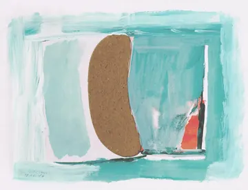 Eugen van Stiphaut: 1986, Mischtechnik, 30,5 x 23,5cm