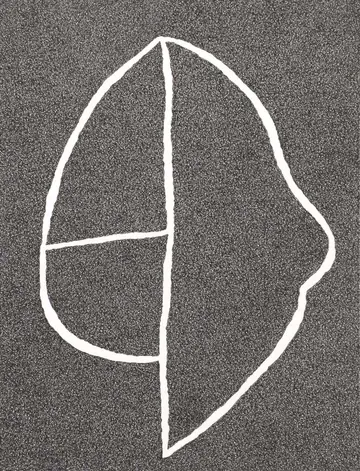 Eugen van Stiphaut: 1987, Entwurf 1986, Stift auf Papier, 65 x 84cm