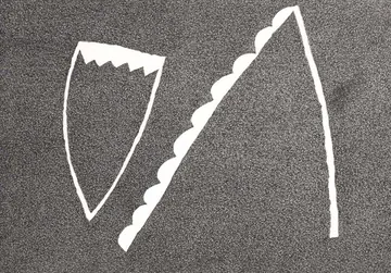 Eugen van Stiphaut: 1987, Stift auf Papier, 100 x 70cm