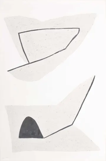 Eugen van Stiphaut: 1987, Mischtechnik, 150 x 100cm