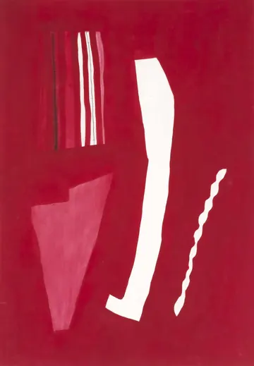 Eugen van Stiphaut: 1988, Mischtechnik, 70 x 100cm