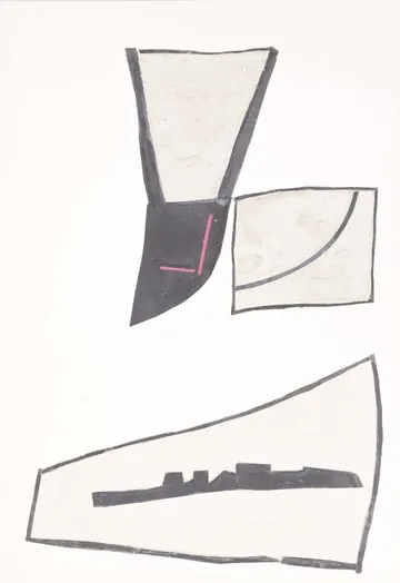 Eugen van Stiphaut: 1988, Mischtechnik, 70 x 100cm