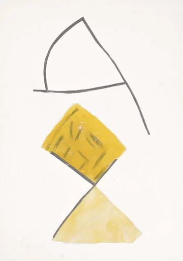 Eugen van Stiphaut: 1988, Mischtechnik, 70 x 100cm