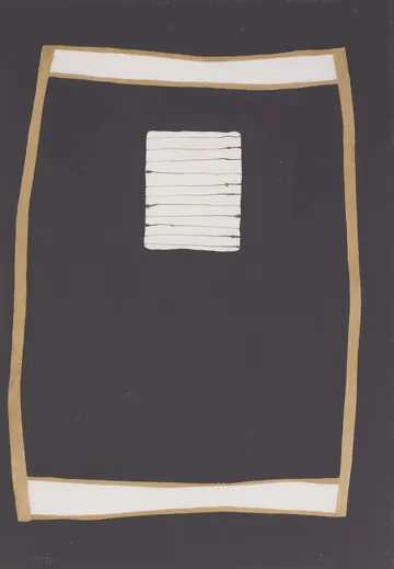 Eugen van Stiphaut: 1989, Mischtechnik, 70 x 100cm