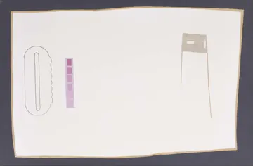Eugen van Stiphaut: 1991, Mischtechnik, 150 x 100cm