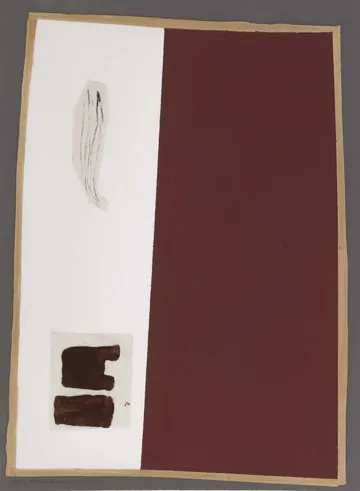 Eugen van Stiphaut: 1993, Mischtechnik, 39 x 53cm