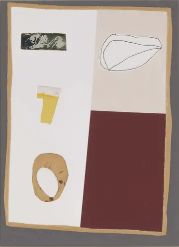 Eugen van Stiphaut: 1993, Mischtechnik, 39 x 53cm