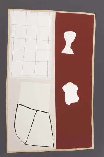 Eugen van Stiphaut: 1994, Mischtechnik, 100 x 150cm