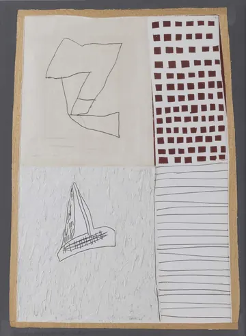 Eugen van Stiphaut: 1994, Mischtechnik, 39 x 53cm