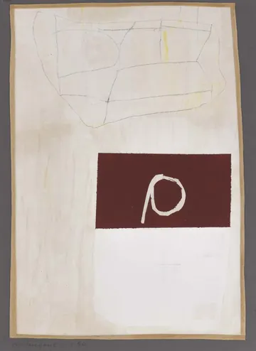 Eugen van Stiphaut: 1994, Mischtechnik, 39 x 53cm