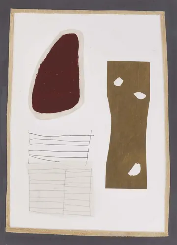 Eugen van Stiphaut: 1994, Mischtechnik, 39 x 53cm