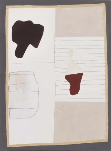 Eugen van Stiphaut: 1994, Mischtechnik, 39 x 53cm
